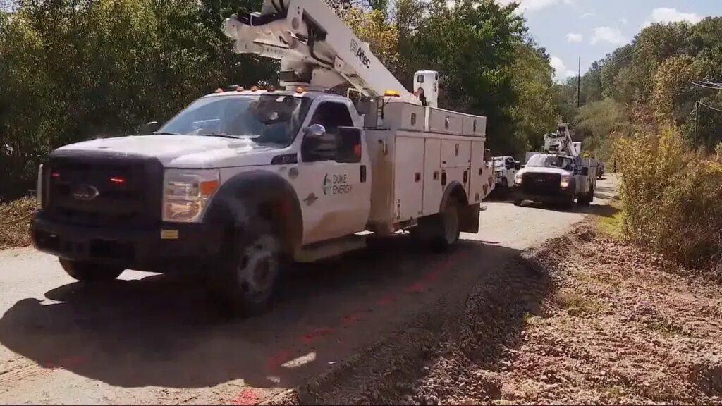 Duke Energy Service Trucks