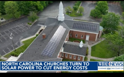 North Carolina Churches Turn To Solar Power To Cut Energy Costs