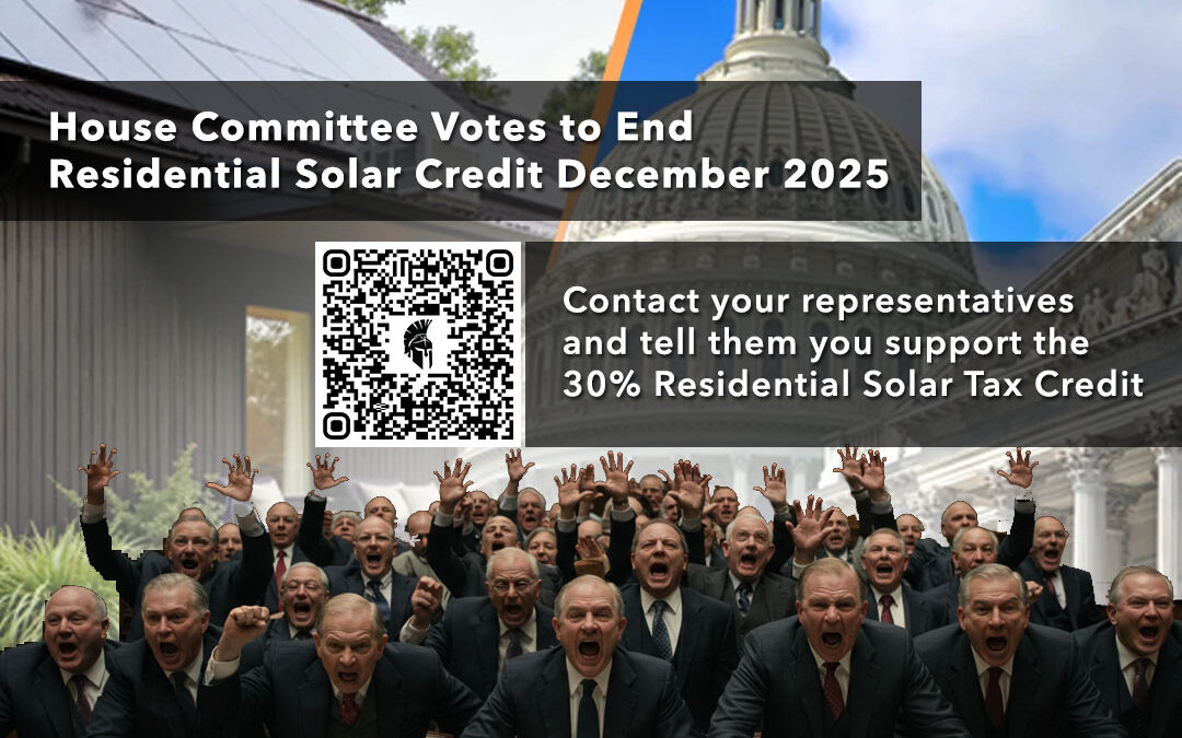 House Committee Votes To End Residential Solar Credit