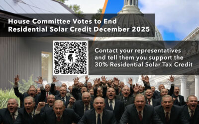 House Committee Votes To End Residential Solar Credit