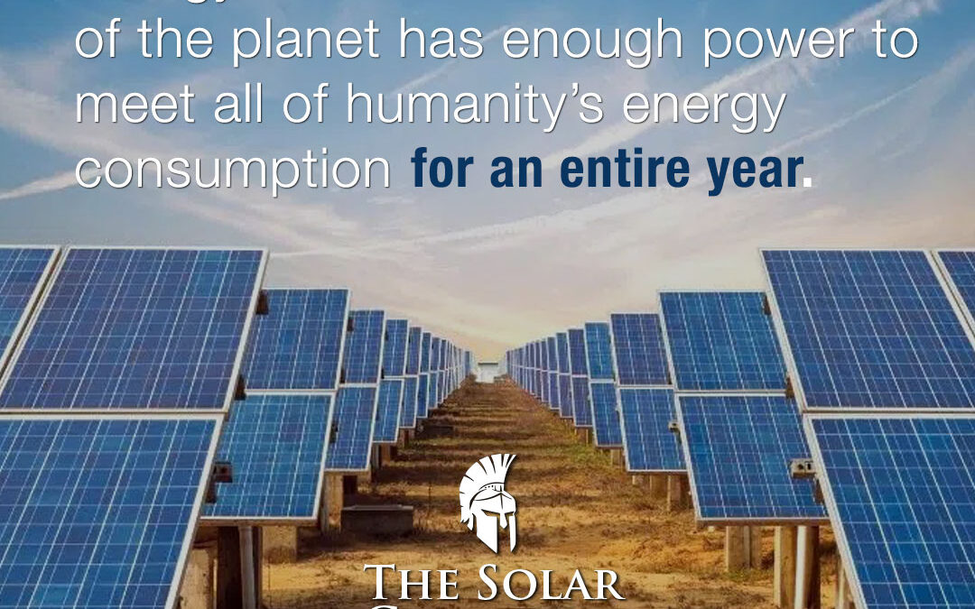 Solar is the Most Abundant Energy Source on Earth